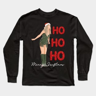 Funny Christmas Ho Ho Ho Merry Swiftmas Long Sleeve T-Shirt